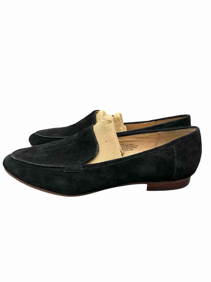 J Jill Shoe Size 8.5 Black Leather Loafers