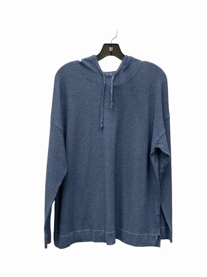 purejill Size L Blue Sweatshirt