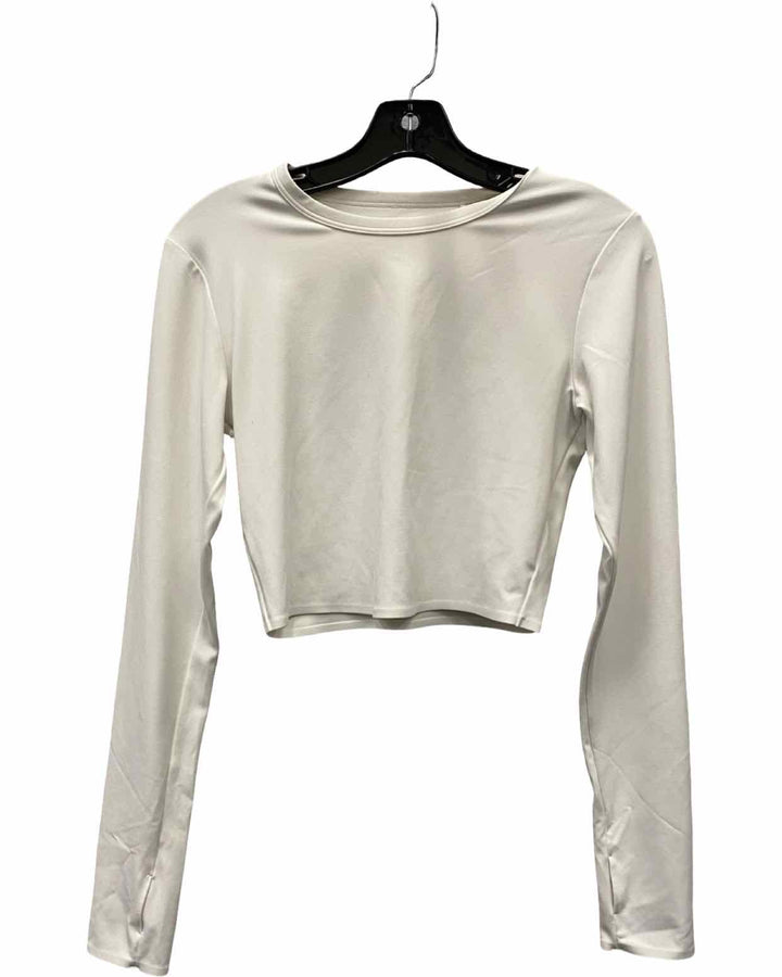 Uniqlo Size S White Athletic Long Sleeve