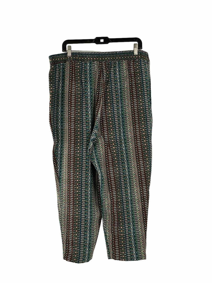 Jessica Simpson Size XL Multi-Color Print Pants