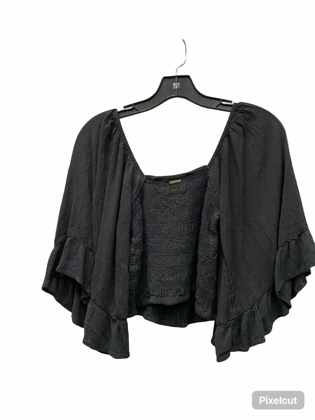 Surf & Co Size L Black Long Sleeve Shirts