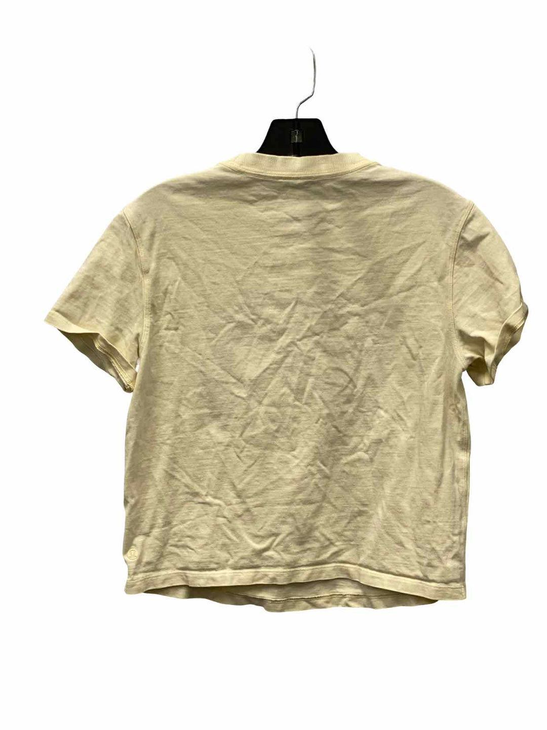 Lululemon Size S Cream lululemon Cotton Short Sleeve Shirts