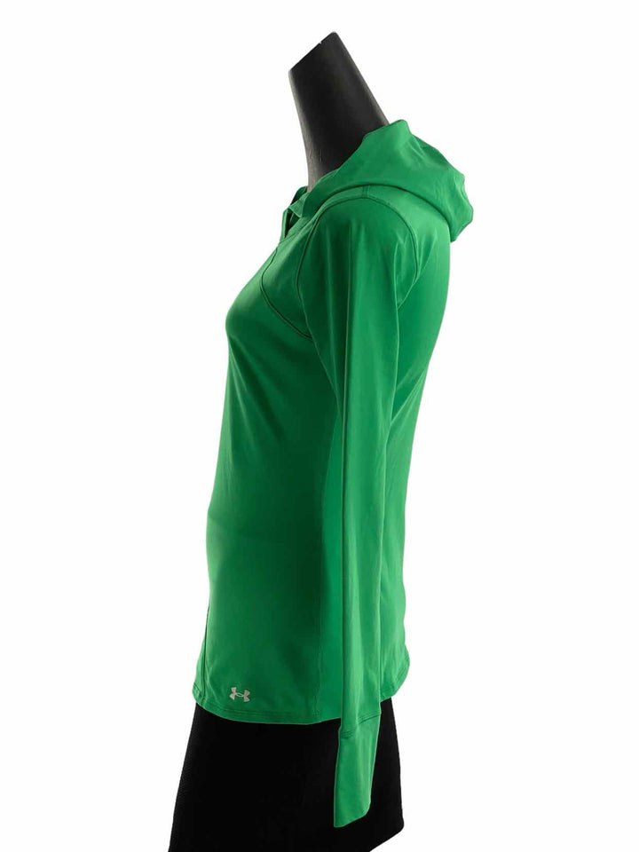 Under Armour Size M Green Athletic Long Sleeve