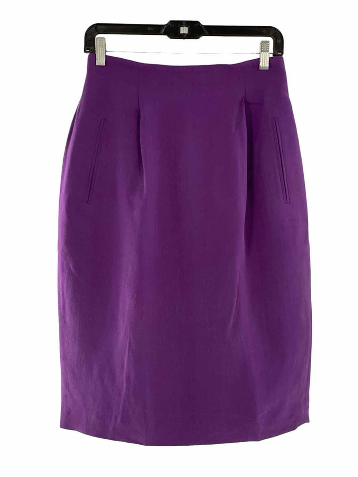 Dana Buchman Size S Purple Skirt