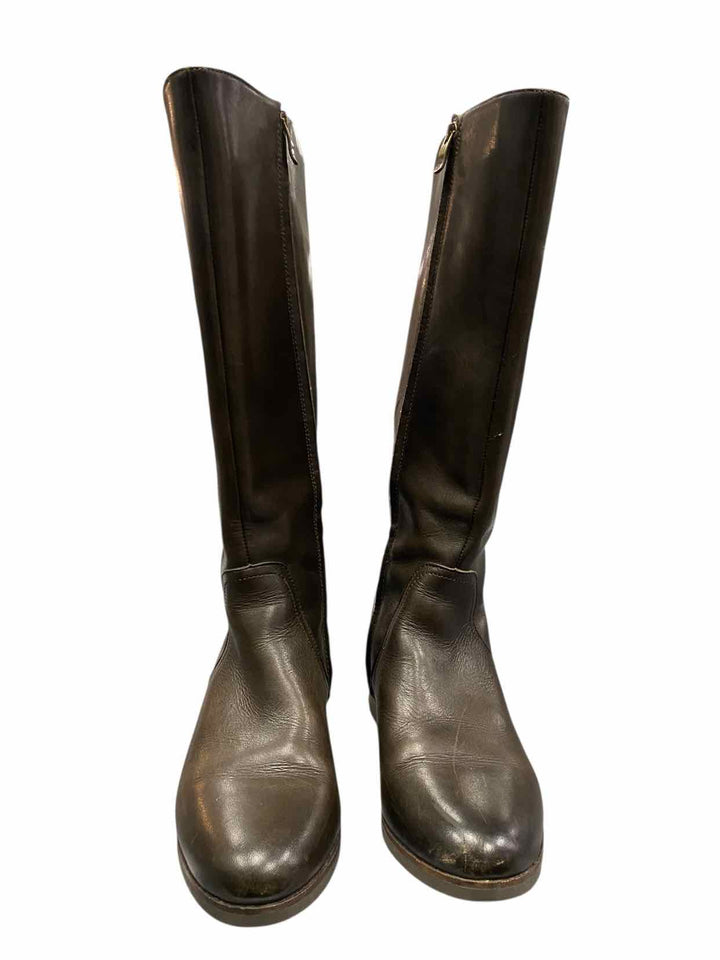 Bussola Shoe Size 38 Green Boots(knee)