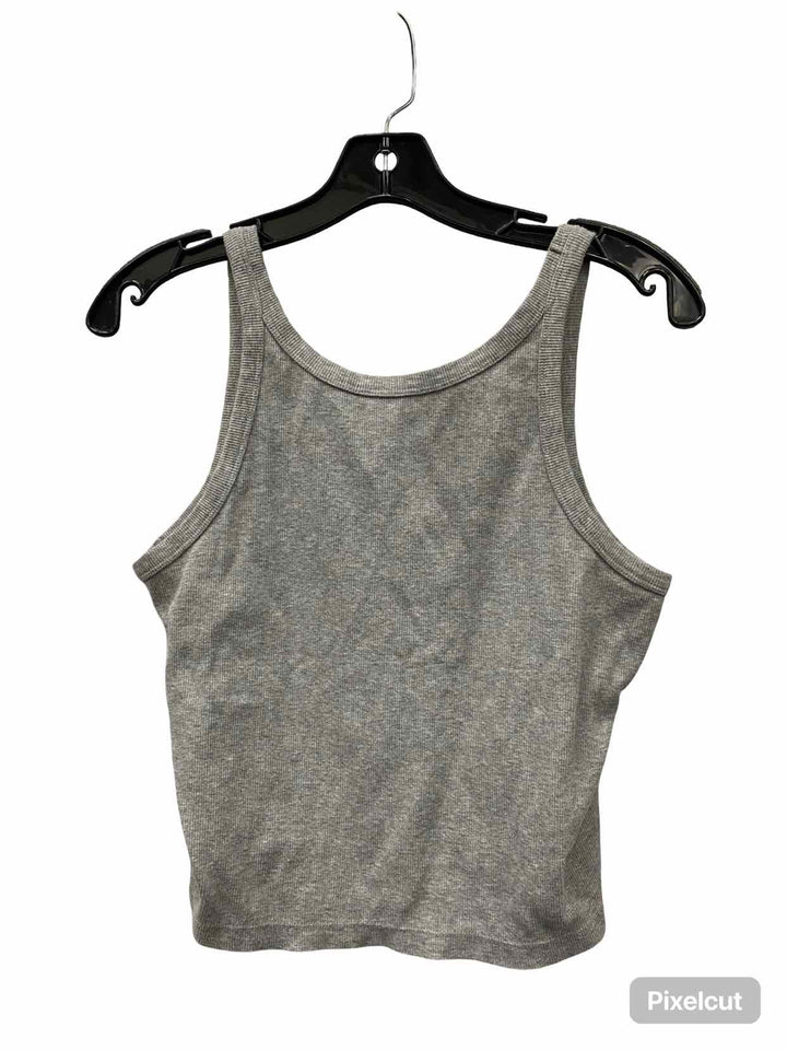 DKNY Size L Grey Tank Top