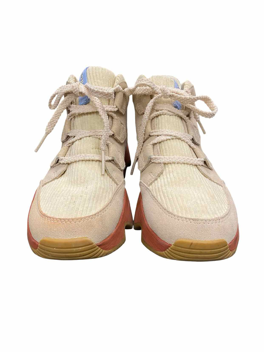 Sorel Shoe Size 9 Beige Leather Kinetic Impact Caribou Plus Boots(Ankle)