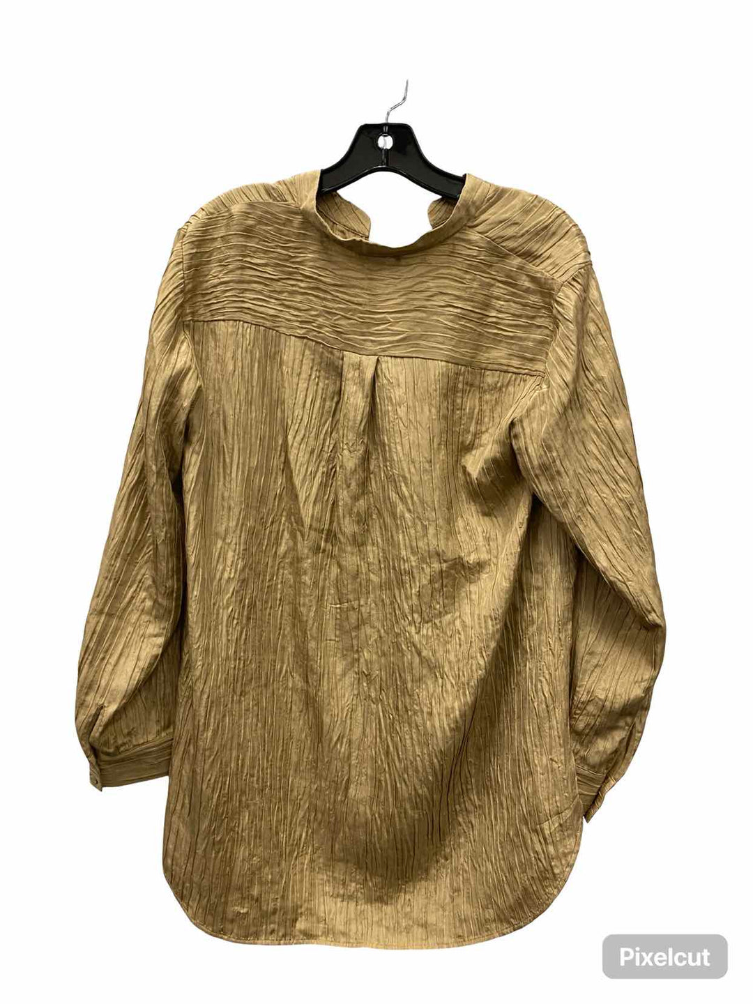 Eileen Fisher Size S Beige Long Sleeve Shirts
