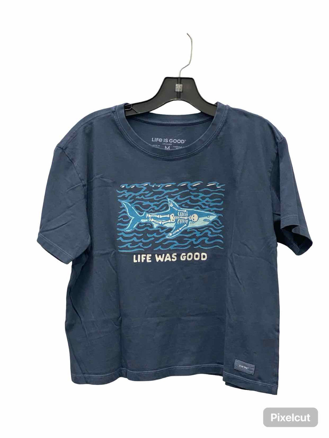 Life is Good Size M Navy T-shirt