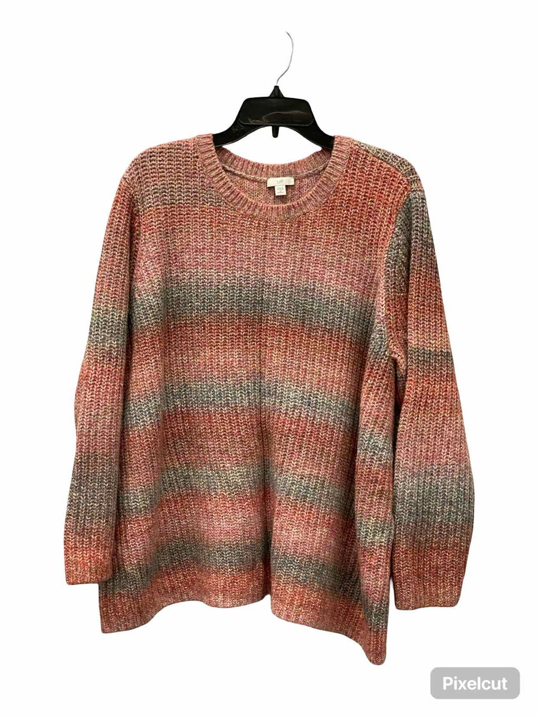 J Jill Size 2X Pink Sweater