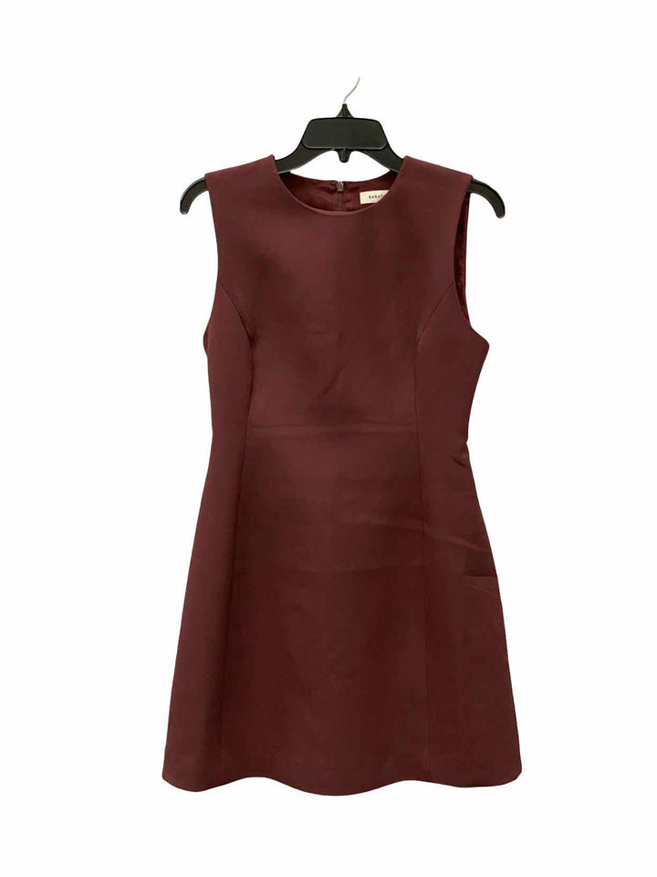 Babaton Size 6 Burgundy Dress