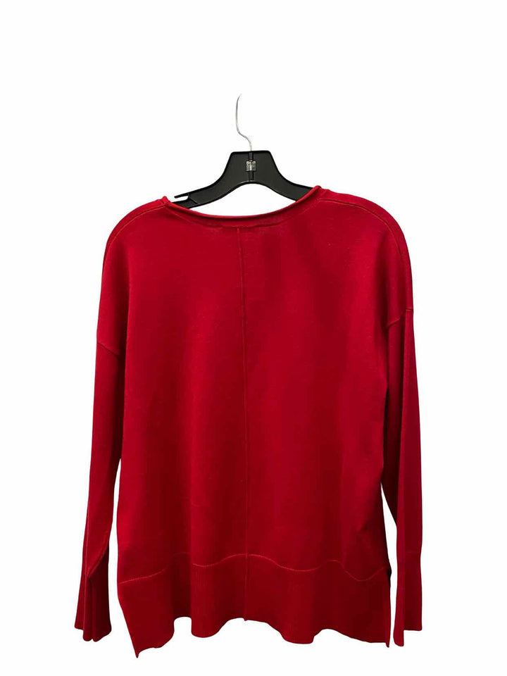 Metric Knits Size M Red Sweater