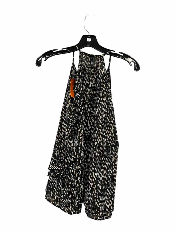 Banana Republic Size XS Black White Tank Top