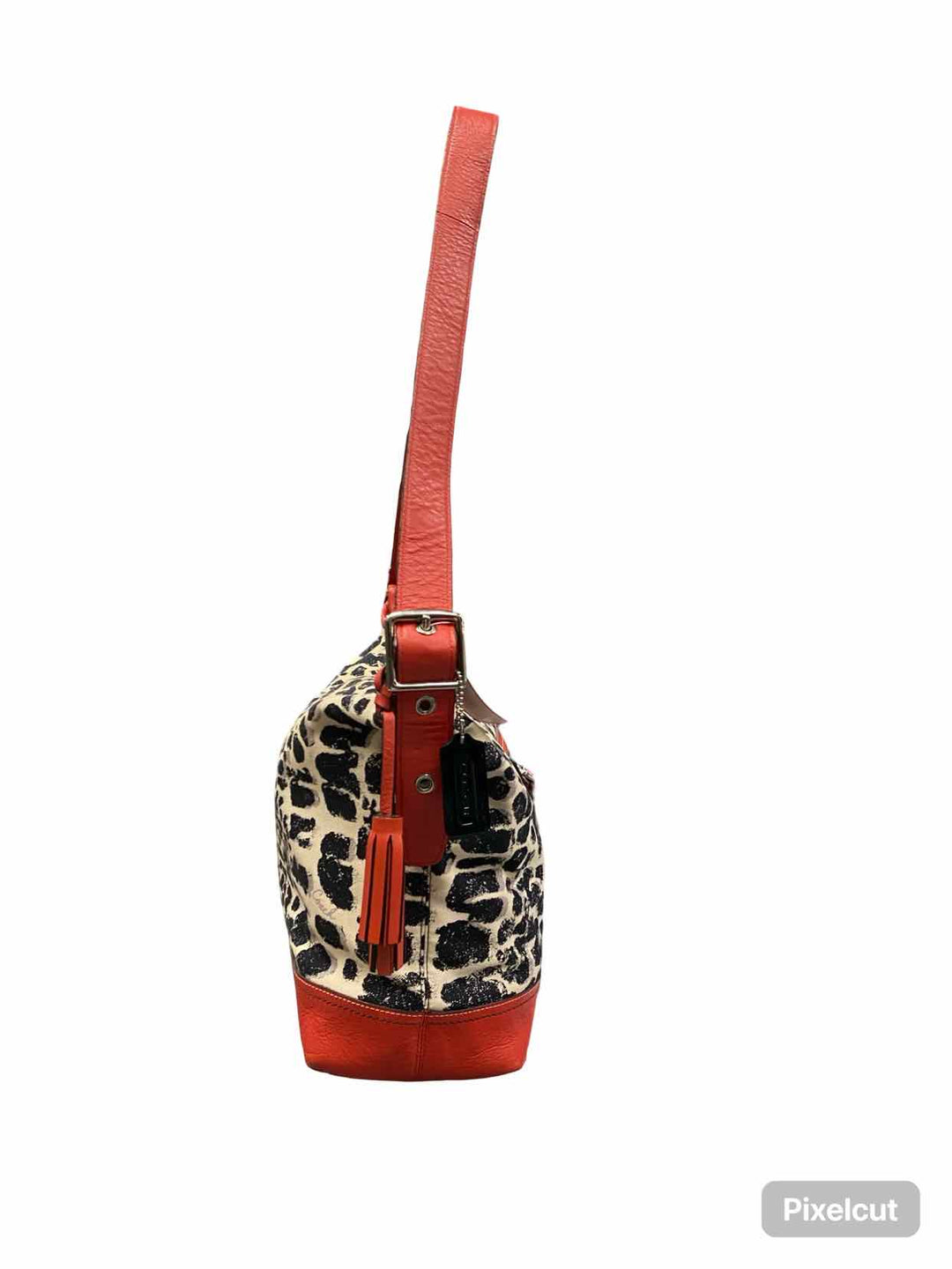 COACH Red Legacy Duffle Purse