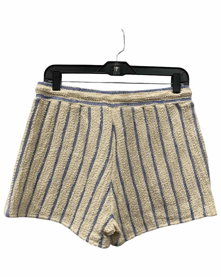 Faherty Brand Size L Tan Blue Stripe Shorts