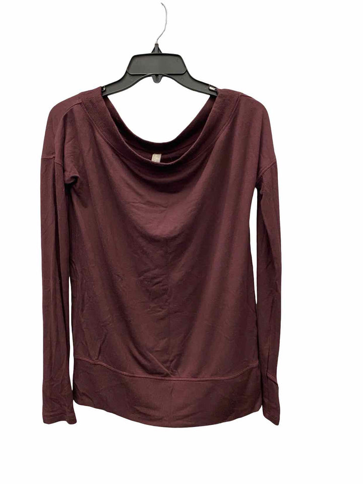 Athleta Size XS Maroon Long Sleeve Shirts