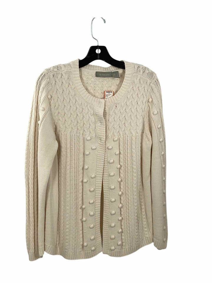 Liz Claiborne Size XL White Sweater