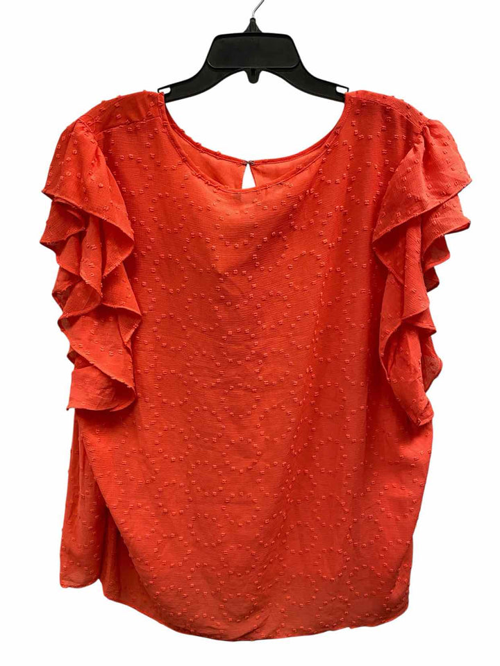 Zac & Rachel Size 3X Pink Short Sleeve Shirts