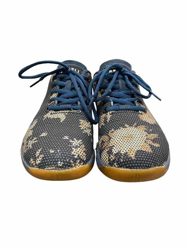 NO BULL Shoe Size 8 Navy Floral Sneakers