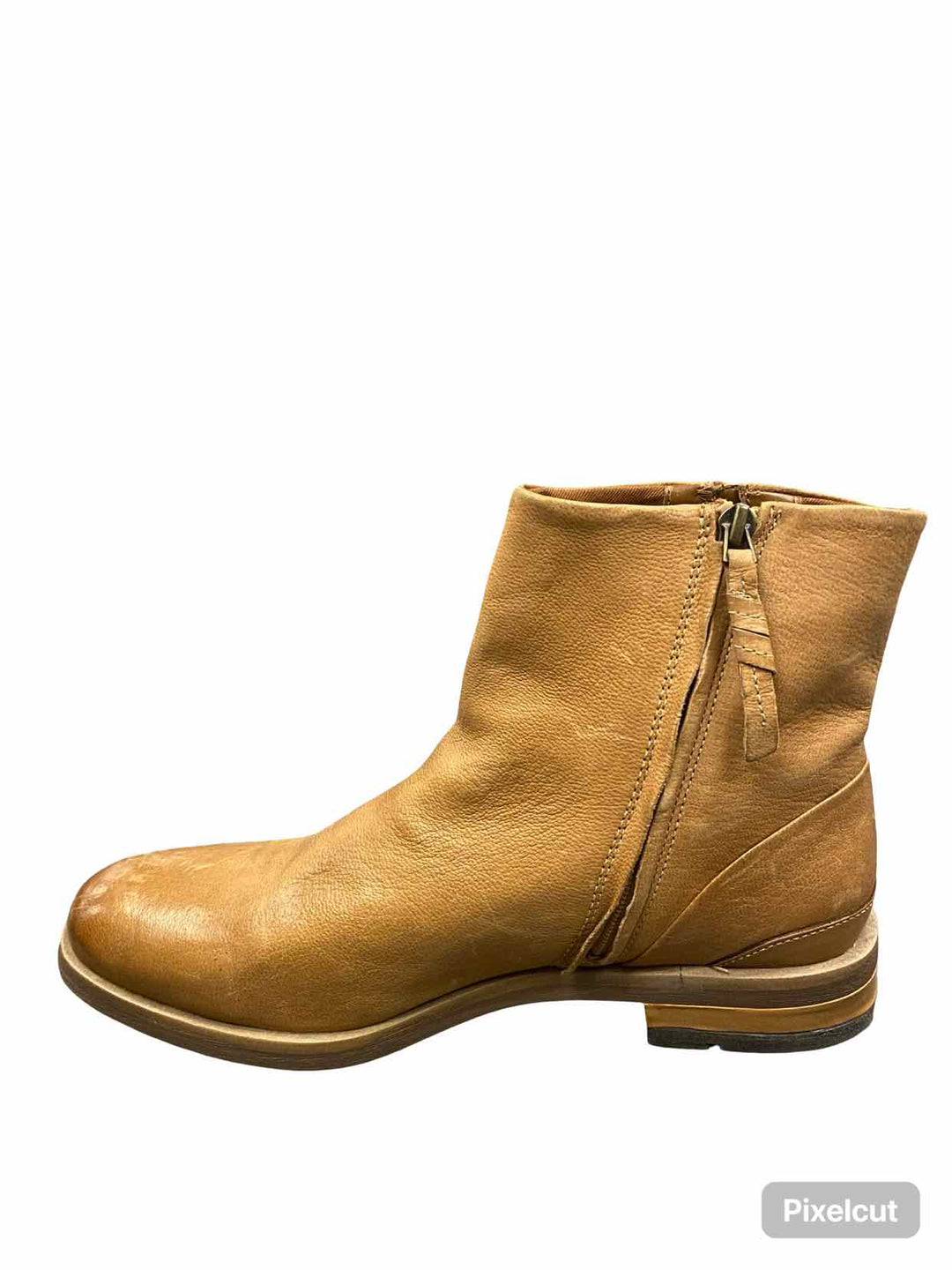Franco Sarto Shoe Size 9 Brown Leather Boots(Ankle)