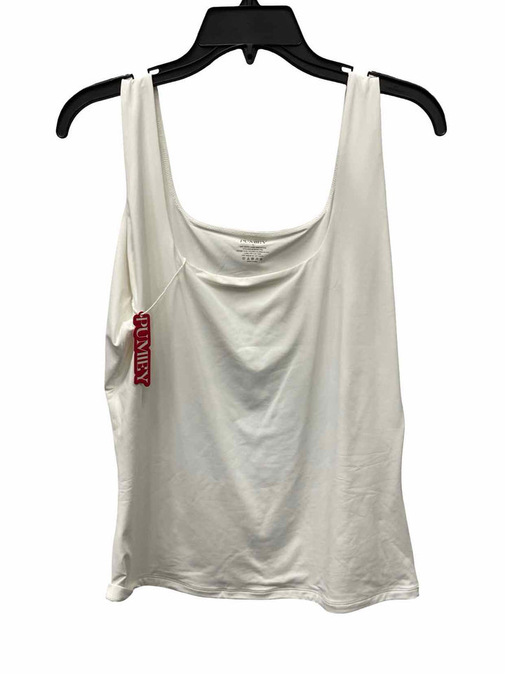 Pumiey Size XL White Tank Top