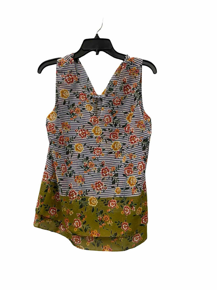 Cabi Size S Multi-Color Print Tank Top