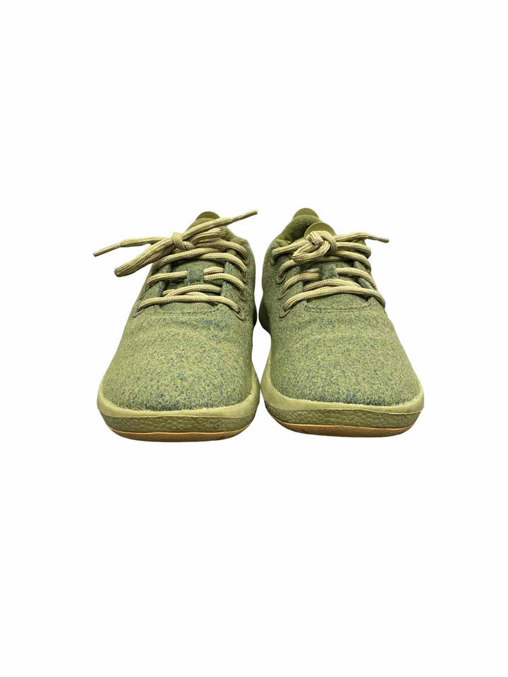 Allbirds Shoe Size 8 Green Wool Mizzle Sneakers