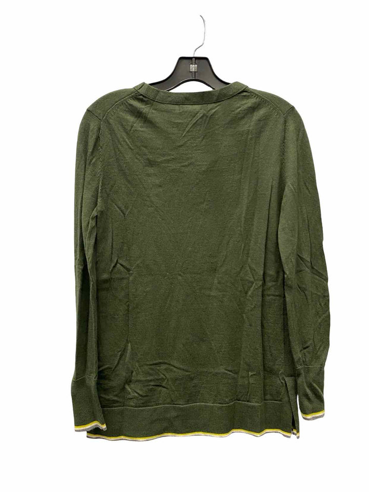 Banana Republic Size S Green Extra Fine Merino Wool Sweater