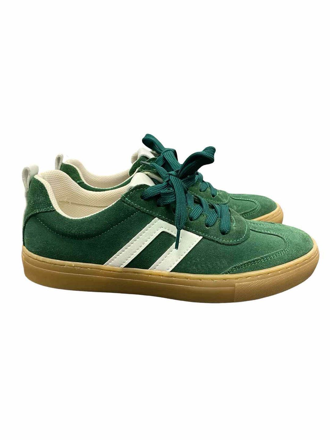 Cruza Shoe Size 39 Green Suede Sneakers