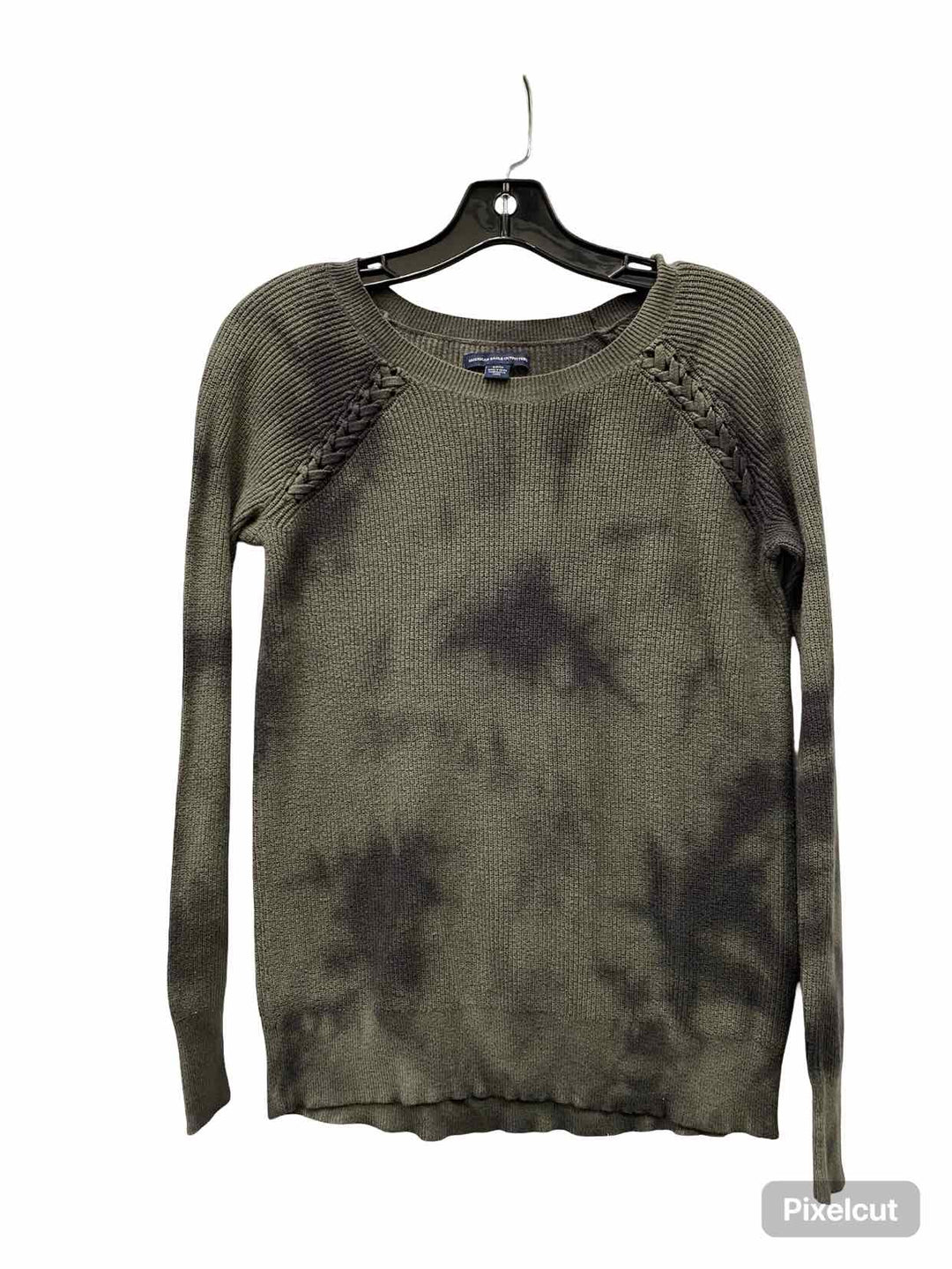 American Eagle Size S Green Long Sleeve Shirts