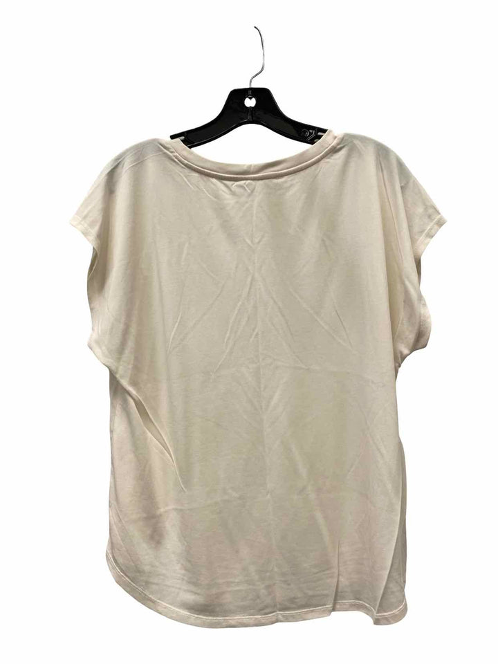 Double Zero Size L White T-shirt