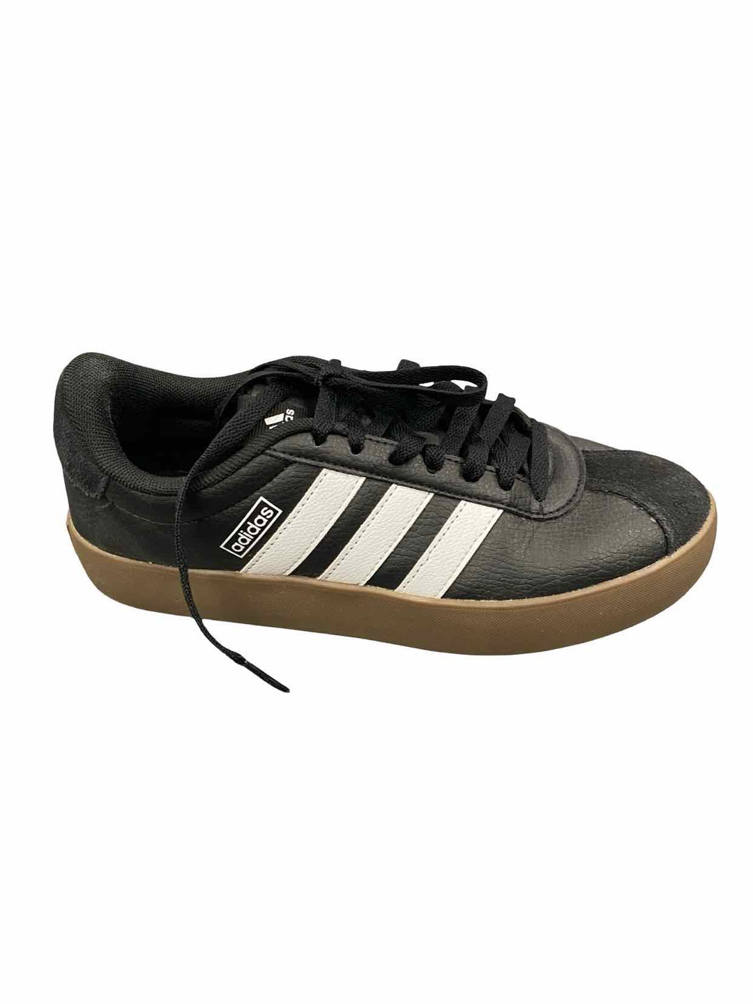 Adidas Shoe Size 8 Black White VL Court 3.0 Sneakers