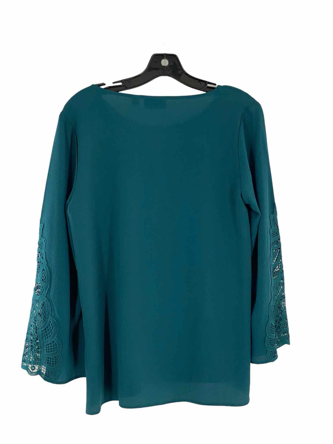 Joan Rivers Size S Turquoise Long Sleeve Shirts