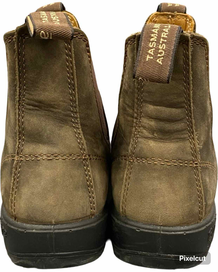 Blundstone Shoe Size 8 Rustic Brown Leather Classics #585 Boots(Ankle)