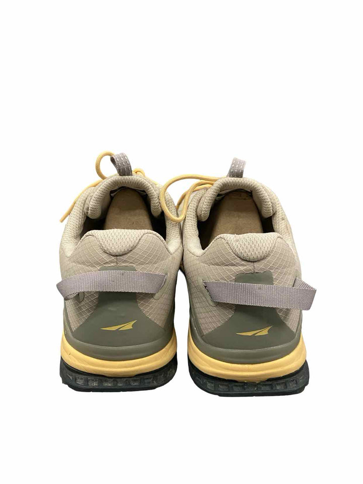 Altra Shoe Size 11 Grey Yellow Lone Peak All-Wthr Low 2 Sneakers