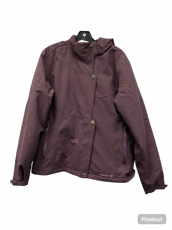 Merrell Size L Purple Biloxi Tri-Therm Athena Jacket (Outdoor)