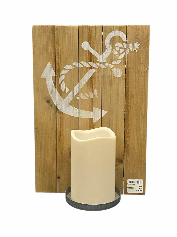 Battery operated candle Wall art Home Decor