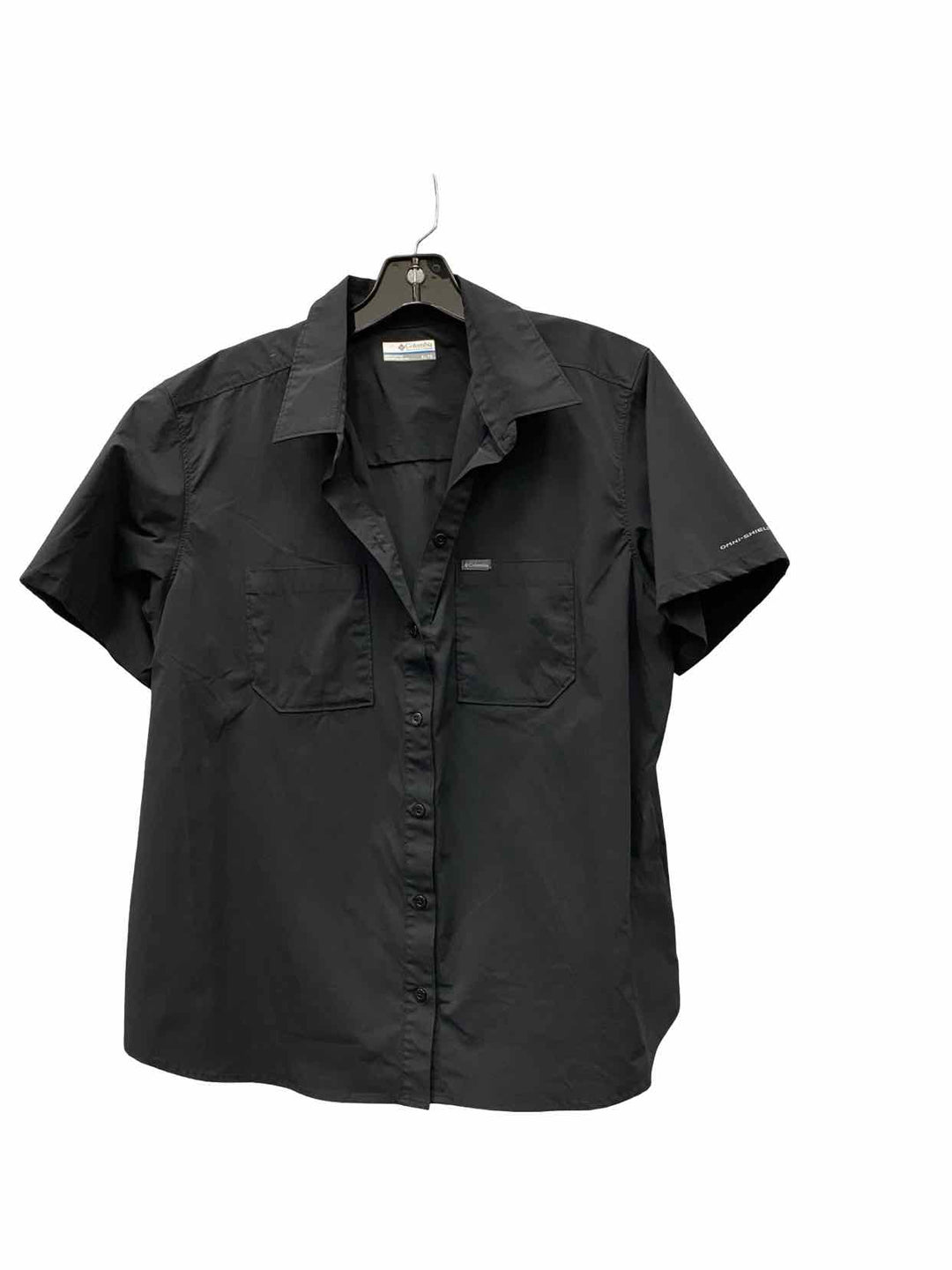Columbia Size XL Black Short Sleeve Shirts