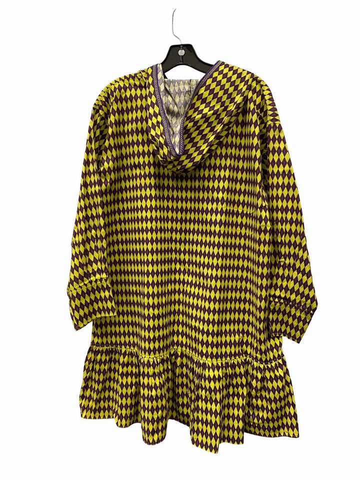 Ukala Size L/XL Green Print Dress