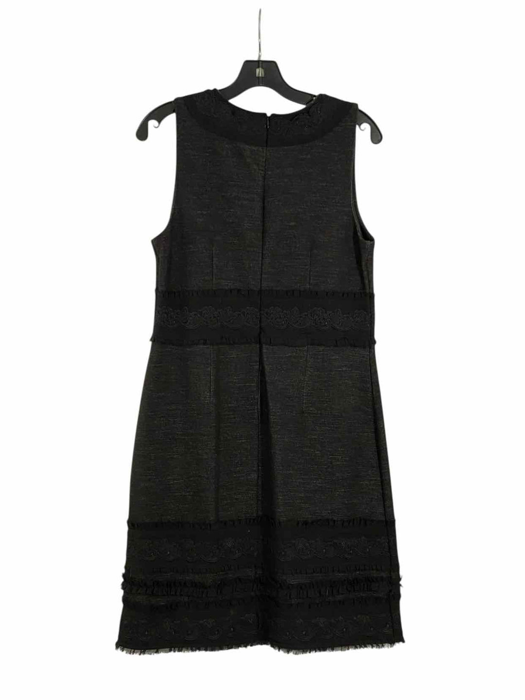 Banana Republic Size 8 Black Grey Dress