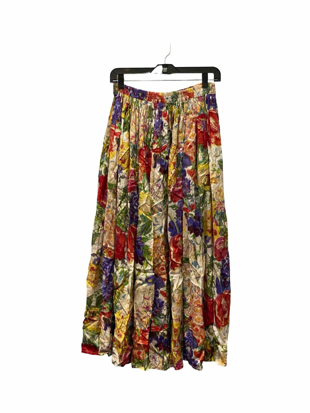 Sacred Threads Size One Size Red/Green Multi Floral Skirt