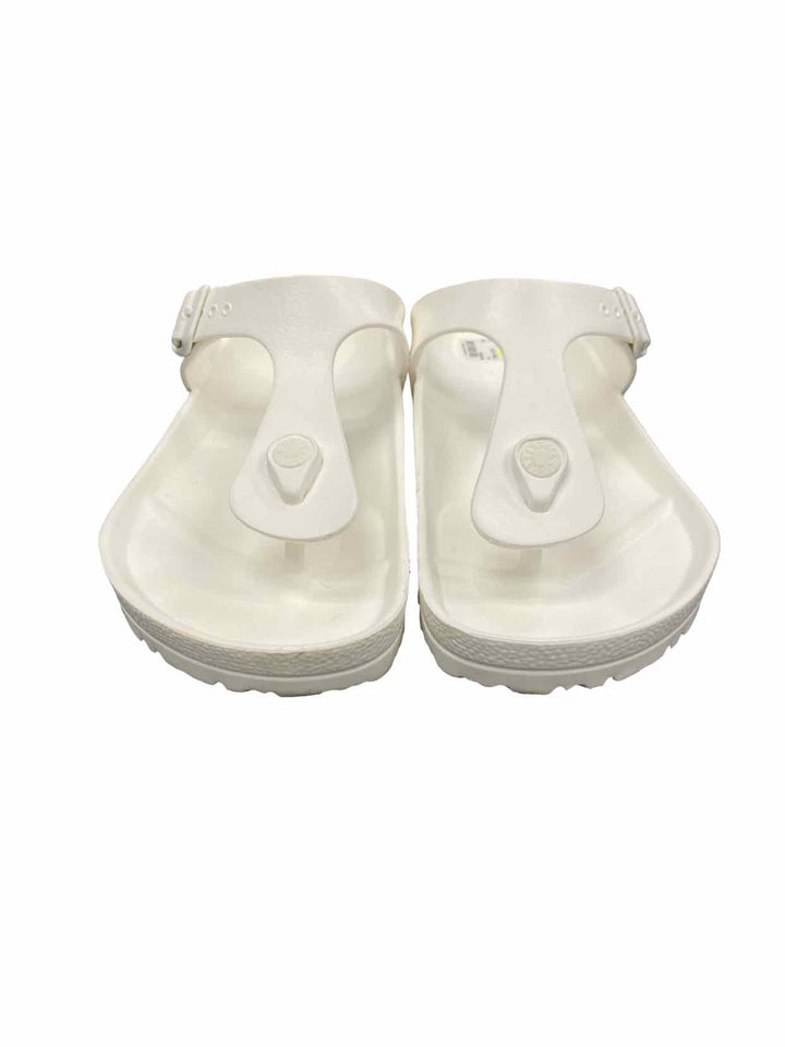 Birkenstock Shoe Size 41 White Gizeh Essentials Sandals