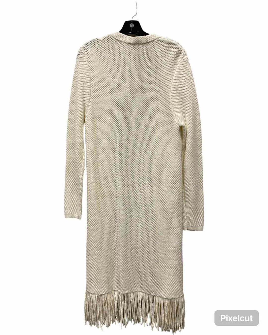 Chico's Size 2(L) White Knit Sweater