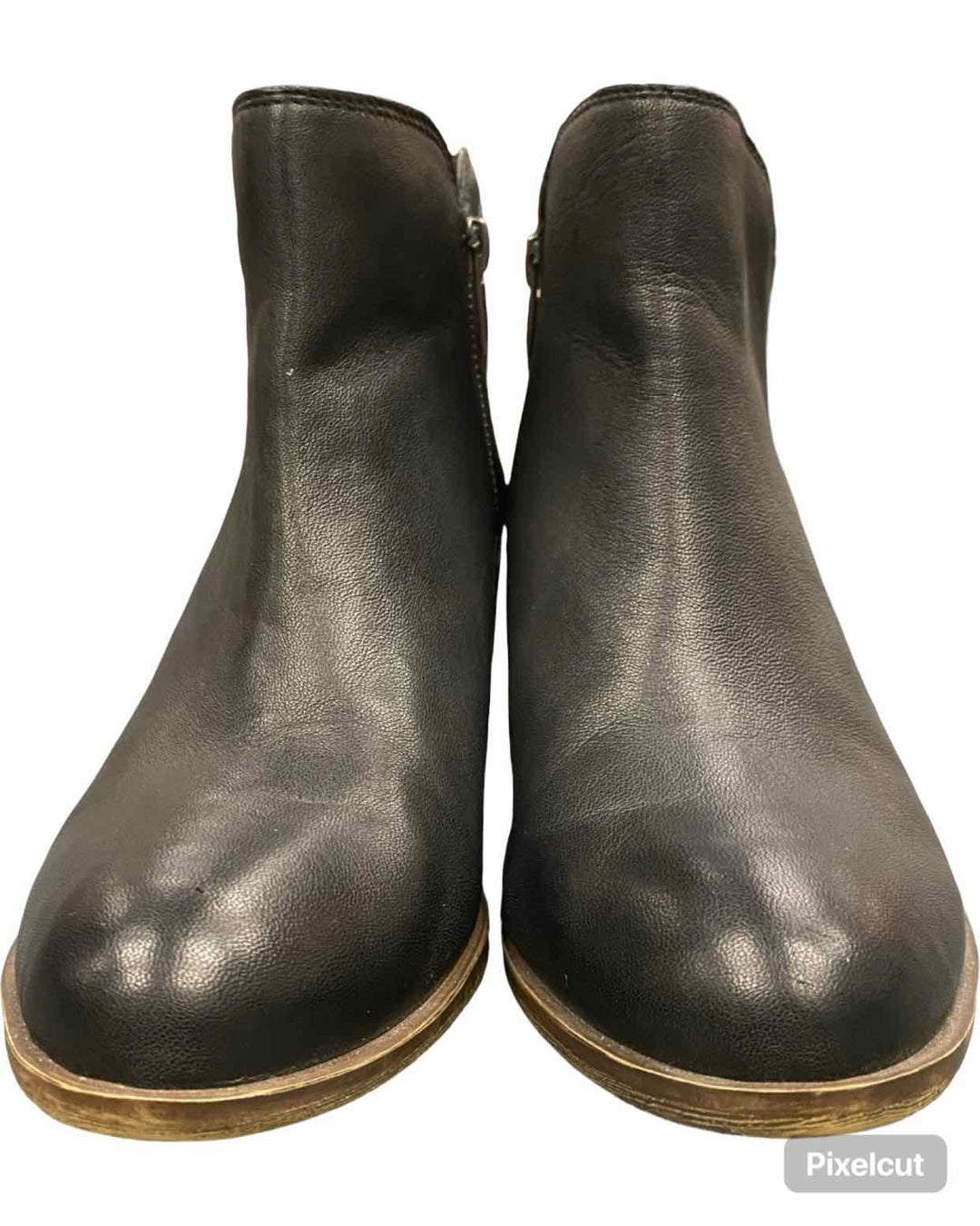 Lucky Brand Shoe Size 9 Black Leather Basel Boots(Ankle)