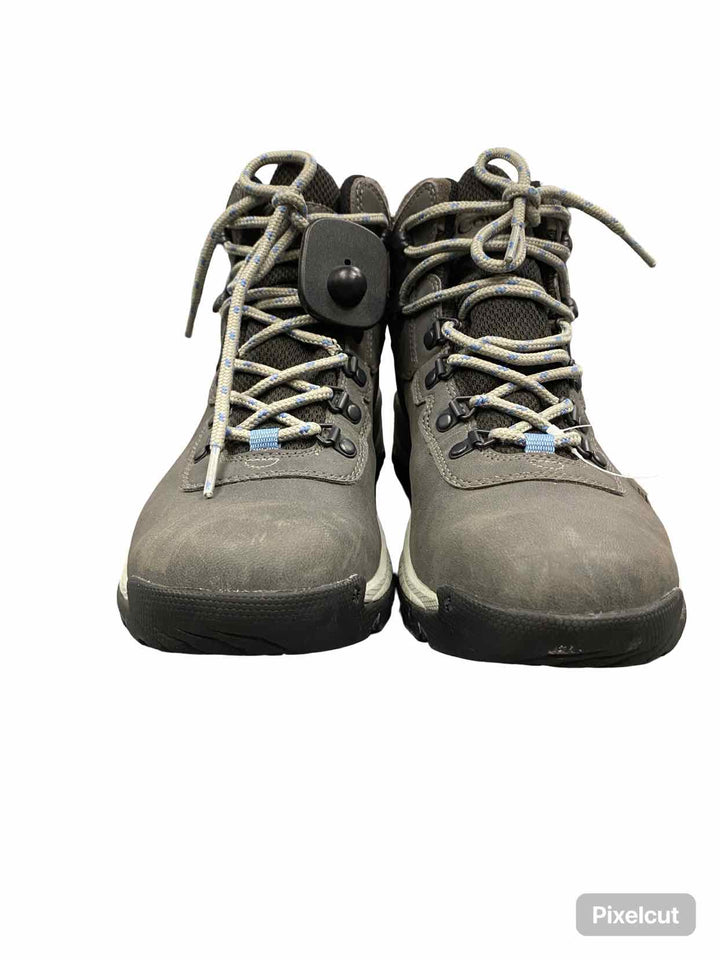 Columbia Shoe Size 10 Gray Newton Ridge Plus Hiking Waterproof Boots(Ankle)