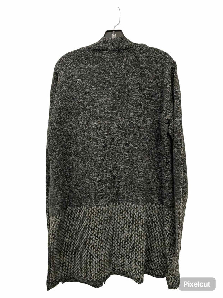 Karen Scott Size XL Black Grey Sweater