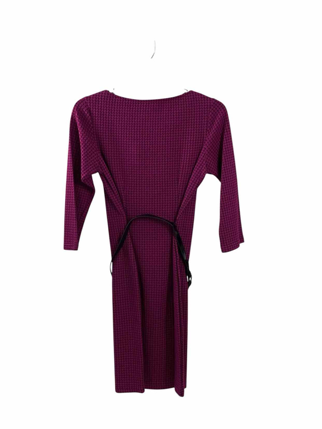 Sharagano Size 12 Purple Print Dress