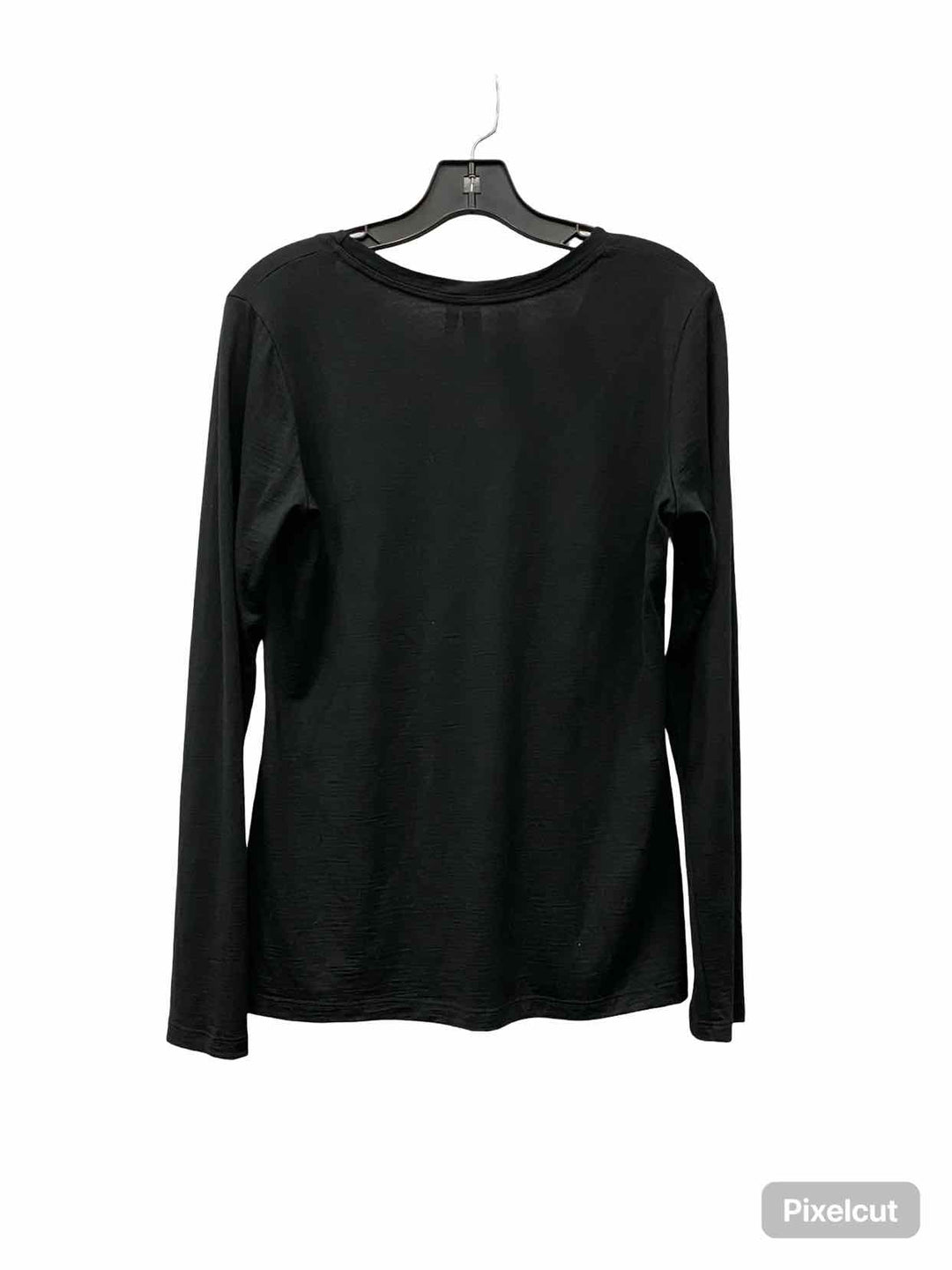ibex Size M Black 100% Merino Wool Long Sleeve Shirts