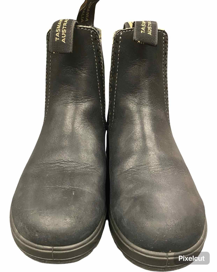 Blundstone Shoe Size 6 Black Leather Chelsea Boots(Ankle)