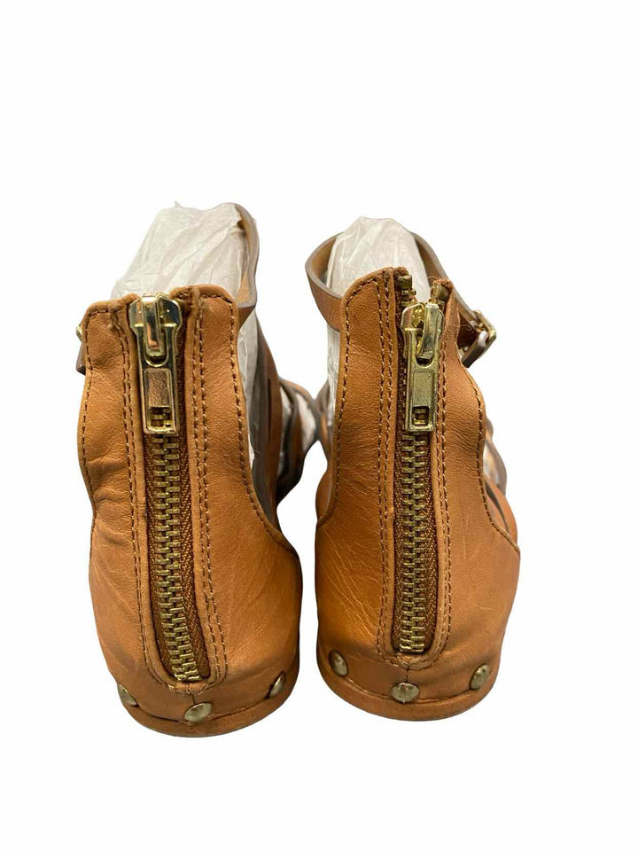 Steve Madden Shoe Size 6.5 Brown Leather Sandals